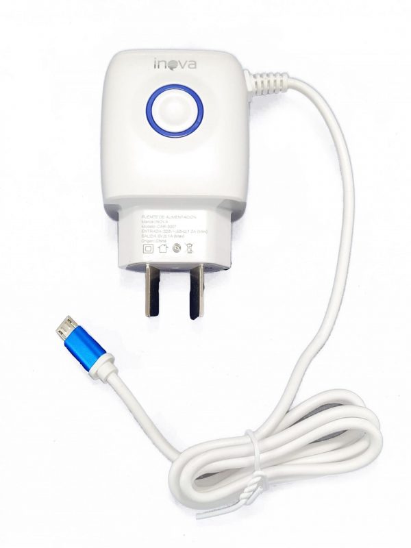 CARGADOR CELULAR INOVA 5V5.1A MICROUSB QC SMART