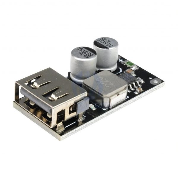 MODULO REGULADOR REDUCTOR VOLTAJE GENERICO DC-DC STEP DOWN USB 6-32V A 3-12V 24W QC