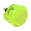 BOTON PULSADOR MICROSWITCH GENERICO T/SANWA 30MM TRANSLUCIDO AMARILLO FLUO