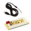 INTERFAZ ARCADE USB STARWARE ZERO DELAY MAME 1 JUGADOR C/USB