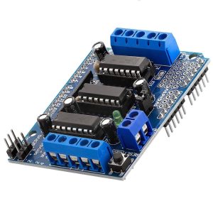 MODULO CONTROLADOR MOTOR PASO A PASO STARWARE L293D DRIVER SHIELD SERVO