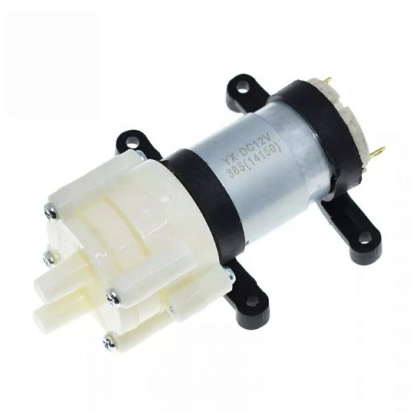 BOMBA DIAFRAGMA ELECROW R385 12V P/SISTEMA RIEGO AUTOMATICO