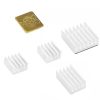 DISIPADORES RASPBERRY PI ALUMINIO KIT 5U PARA PI 4