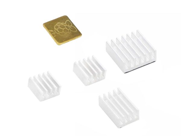 DISIPADORES RASPBERRY PI ALUMINIO KIT 5U PARA PI 4