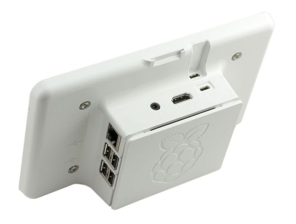 GABINETE CARCASA RASPBERRY PI PI 3 BLANCO P/PANTALLA 7P