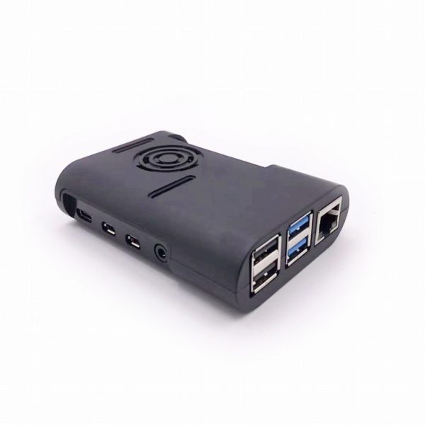 GABINETE CARCASA RASPBERRY PI PLA NEGRO P/RPI 4