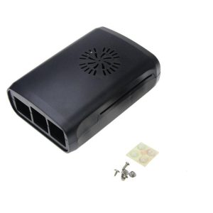 GABINETE CARCASA GENERICO NEGRO FAN P/RPI 2/3