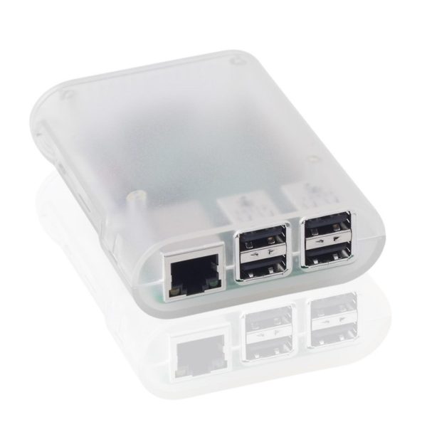 GABINETE CARCASA RASPBERRY PI PLA TRANSLUCIDO P/RPI 2/3