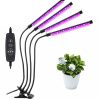 LAMPARA LED CULTIVO GARDEN INDOOR 4 RAMAS USB 5V ESPECTRO COMPLETO