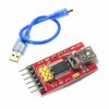 MODULO ADAPTADOR SERIAL STARWARE FTDI FT232RL 5.5V B A TTL C/CABLE P/ARDUINO
