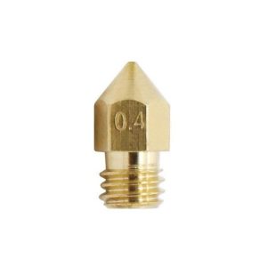 NOZZLE PICO BRONCE GENERICO MK8 M6 1.75/0.4MM P/HOTEND