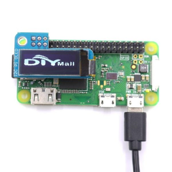 PANTALLA DISPLAY OLED GENERICO 0.91P I2C BLANCO P/RASPBERRY