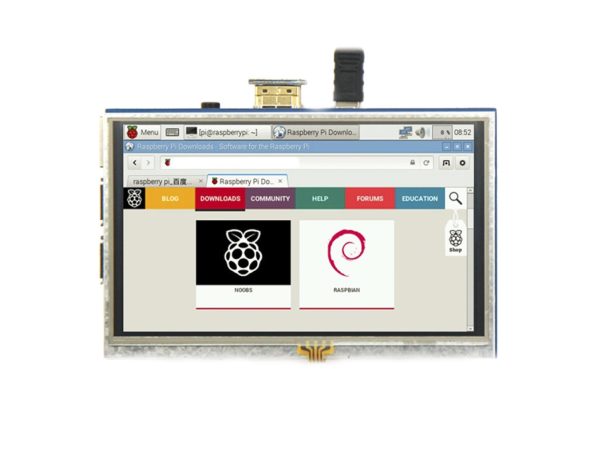 PANTALLA DISPLAY TACTIL STARWARE XPT2046 5P
