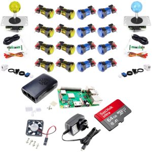 RASPBERRY PI 3 B+ KIT RASPBERRY PI KIT ARCADE MAME LED DIY