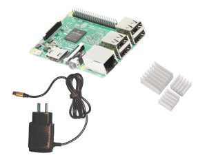 KIT DESARROLLO RASPBERRY PI 3 B+ FUENTE DISIPADORES