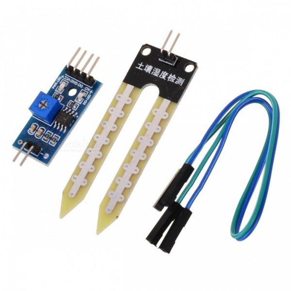 MODULO SENSOR HUMEDAD SUELO STARWARE HIGROMETRO TIERRA P/ARDUINO