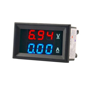 VOLTIMETRO AMPERIMETRO STARWARE PANEL DIGITAL LED DUAL ROJO AZUL 0.56P DSN