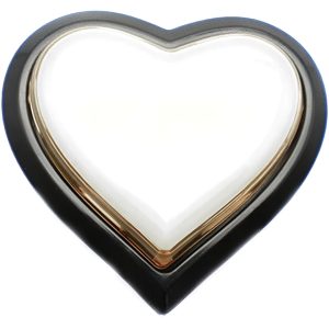 BOTON PULSADOR MICROSWITCH LED GENERICO 45MM CORAZON LUZ BLANCO
