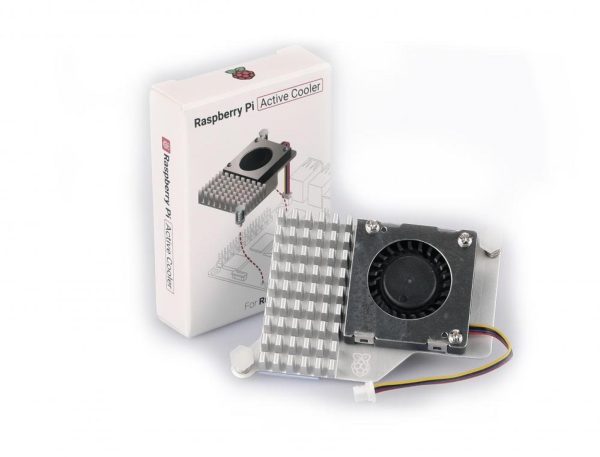 COOLER ACTIVO RASPBERRY PI COMPATIBLE PI 5 FAN RADIADOR PWM