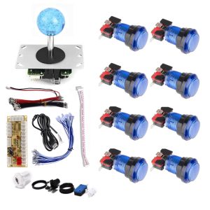 KIT ARCADE MAME LED USB STARWARE 1 JUGADOR COMPLETO