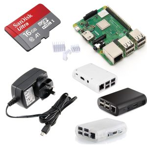 KIT SBC RASPBERRY PI 3 B+ 16GB FUENTE CASE DISIPADORES
