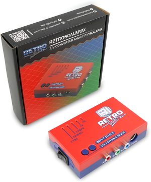 CONVERSOR VIDEO ANALOGICO DIGITAL RESTROSCALER 2X AV HDMI COMPATIBLE AMPLIFICADOR IMAGEN