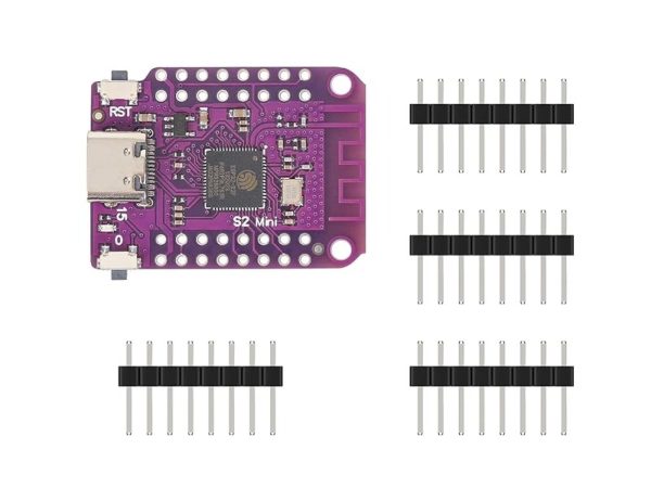 PLACA DESARROLLO ESPRESSIF ESP32-S2 MINI FN4R2 4MB PSRAM USBC