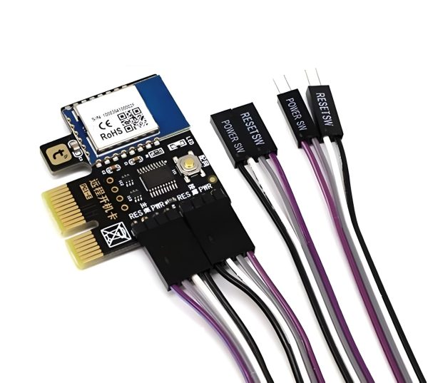 PLACA REINICIO REMOTO PC SERVER POWER RESET STARWARE A3 TUYA WIFI BT REBOOT PCIE MINI