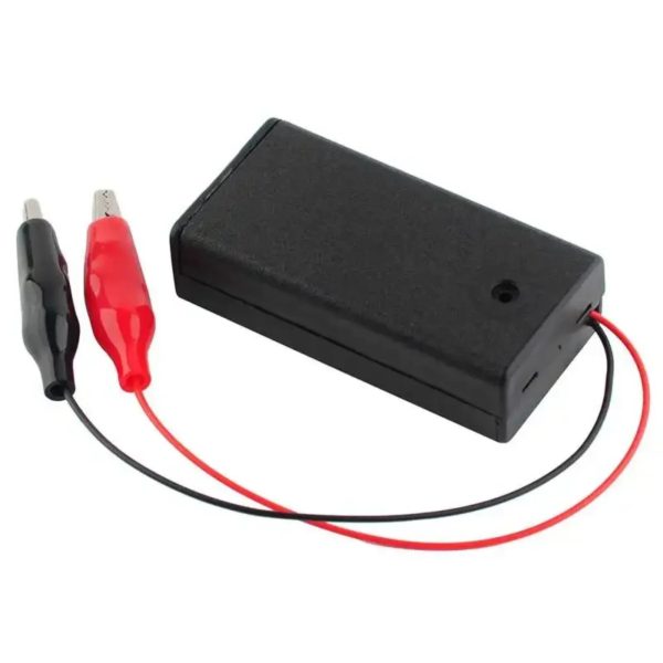 PORTA PILAS POWER BANK STARWARE HOLDER X2 AA 3V TERMINALES COCODRILO