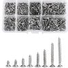TORNILLOS M2 KIT STARWARE 800U CABEZA PLANA NIQUEL CARBON ACERO