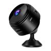 CAMARA MINI VIGILANCIA XMSJ A9 INALAMBRICA BATERIA RECARGABLE WIFI NEGRA