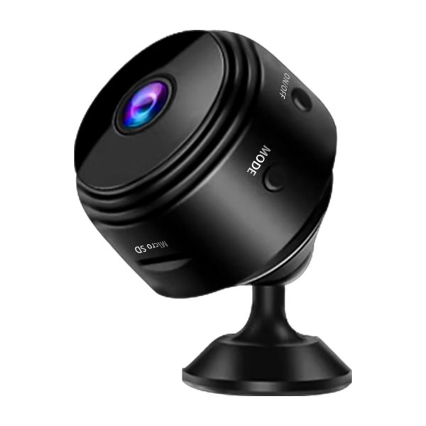 CAMARA MINI VIGILANCIA XMSJ A9 INALAMBRICA BATERIA RECARGABLE WIFI NEGRA