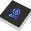 PULSADOR SALIDA EXIT STARWARE TOUCH ILUMINADO NA COM NC NEGRO LED ZUL