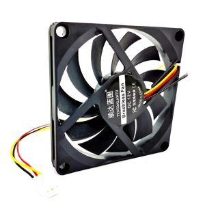 COOLER FAN PENGDALANTU 80X80X10 DUAL BALL 12V 3PIN 8010