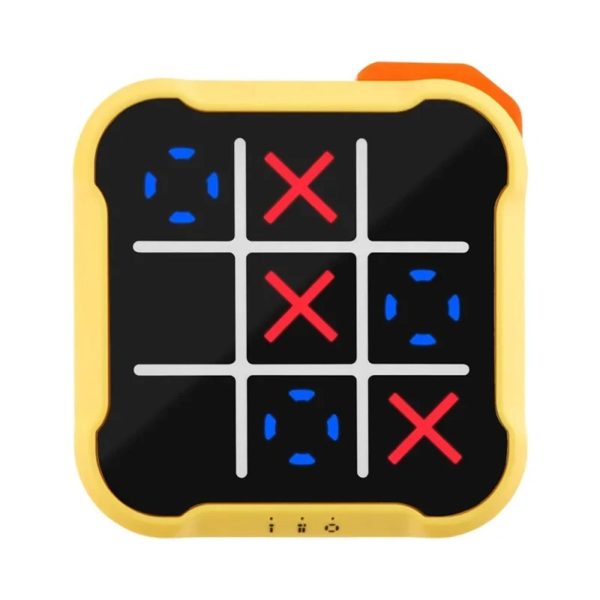 JUEGO TA TE TI PORTATIL ELECTRONICO TTT AMARILLO A PILAS AA ABS
