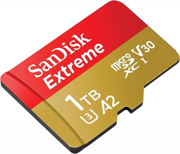 MEMORIA MICROSD SANDISK EXTREME A2 1TB SDXC U3 190MB/S 4K