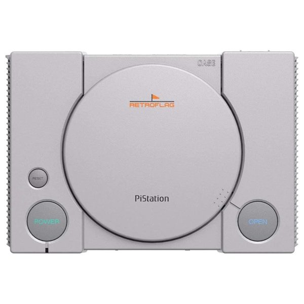 GABINETE CARCASA RETROFLAG PISTATION PARA RASPBERRY PI 4 ESTILO PS1