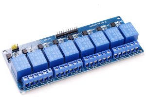 MODULO RELAY SWITCH STARWARE 8 CANALES 5V OPTOACOPLADO PARA ARDUINO