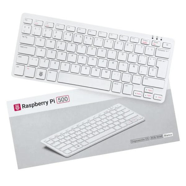 COMPUTADORA EN TECLADO RASPBERRY PI 500 ESPAÑOL 8GB QUADCORE 4K