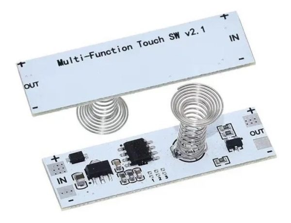 MODULO INTERRUPTOR TACTIL CAPACITIVO STARWARE CONTROL LED LAMPARAS CON DIMMER 9V-24V 30W 3A