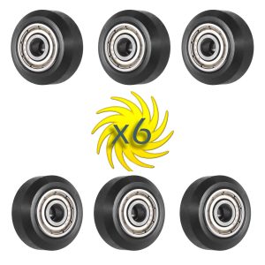 RODAMIENTOS POM V-SLOT KIT 6X 625ZZ 10.2*23.9MM