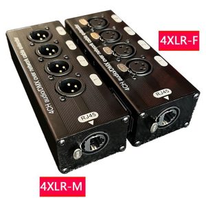 EXTENSOR AUDIO ILUMINACION POR RJ45 STARWARE XLR DMX 4CH MACHO-HEMBRA P/CABLE SFTP