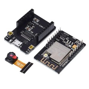 PLACA DESARROLLO GENERICO ESP32-CAM + MB MICRO USB CH340G Y CAMARA OV2640