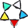 BOTON PULSADOR LED GENERICO TRIANGULAR VARIOS COLORES CON MICROSWITCH
