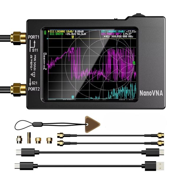 ANALIZADOR RED VECTORIAL STARWARE NANO VNA H 1.5GHZ TDR