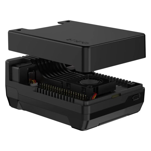 GABINETE RASPBERRY PI ARGON NEO 5 NVME M2 PCIE FAN Y DISIPADOR PWM