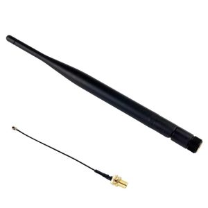 ANTENA BANDA DUAL STARWARE 5DBI 2.4/5.8 G PIGTAIL IPEX SMA ESP32-C5