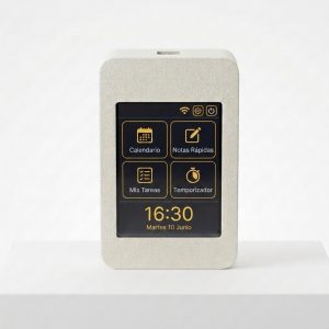 GABINETE CARCASA PANTALLA STARWARE PARA HMI ESP32 2.8P COMPACTO BLANCO FDM