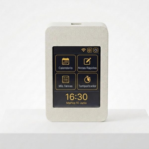 GABINETE CARCASA PANTALLA STARWARE PARA HMI ESP32 2.8P COMPACTO BLANCO FDM