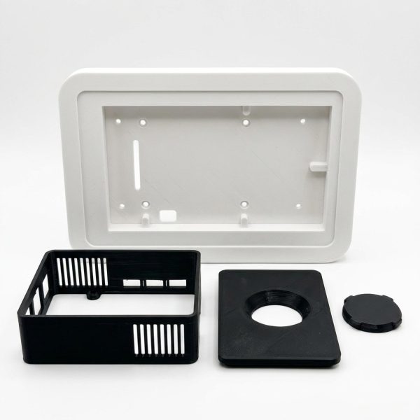 GABINETE CARCASA PANTALLA STARWARE RASPBERRY PI 5 DISPLAY 2 5P FDM BLANCO NEGRO